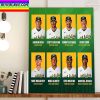 Oakland Athletics 2023 Coaching Staff Home Decor Poster Canvas