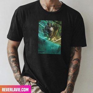 Official Poster of Black Panther Wakanda Forever Marvel Studios Premium T-Shirt