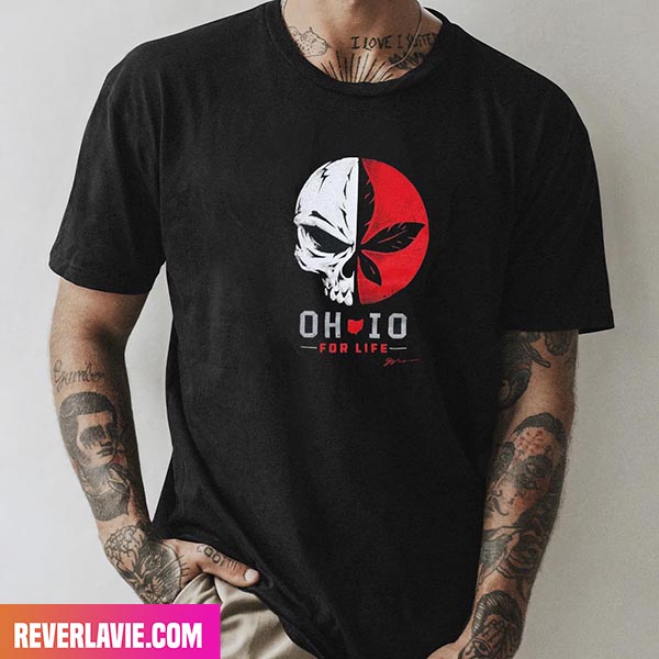 Ohio Skull For Life Style T-Shirt Ohio Skull For Life Style T-Shirt