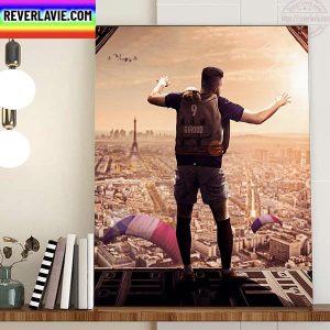 Olivier Giroud And Thierry Henry 51 Goals France Two Greatest Goalscorers Home Decor Poster Canvas
