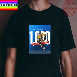 Patrice Bergeron 1000 Career Points With Boston Bruins NHL Unisex T-Shirt