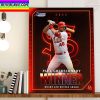 Paul Goldschmidt 2022 National League Most Valuable Player Home Decor Poster Canvas
