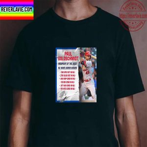 Paul Goldschmidt Is NL Winner 2022 Hank Aaron Award Unisex T-Shirt