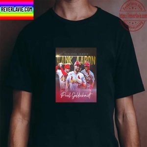 Paul Goldschmidt Is The Winner Of The 2022 NL Hank Aaron Award Unisex T-Shirt