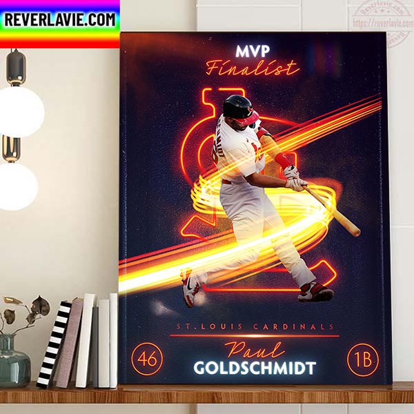 Paul Goldschmidt NL MVP Finalist St Louis Cardinals MLB Home Decor Poster Canvas Paul Goldschmidt NL MVP Finalist St Louis Cardinals MLB Home Decor Poster Canvas