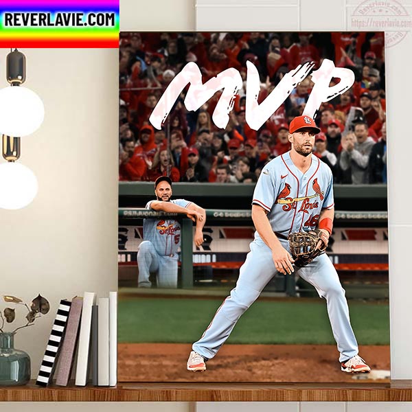Paul Goldschmidt St Louis Cardinals 2022 National League MVP Home Decor Poster Canvas Paul Goldschmidt St Louis Cardinals 2022 National League MVP Home Decor Poster Canvas