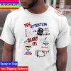 Peaky Blinders 10th Anniversary 2013-2023 5 Seasons 30 Episodes Signatures Thank You For The Memories Unisex T-Shirt