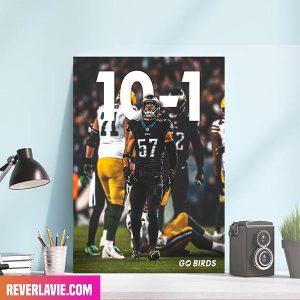 Philadelphia Eagles 10 Of Em Fly Eagles Fly Poster