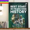 Mauricio Dubon Houston Astros Is 2022 MLB World Series Champions Home Decor Poster Canvas