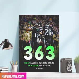 Philadelphia Eagles Fly Eagles Fly Carryin It Go Birds Poster