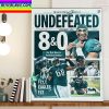Philadelphia Eagles Best Start In Franchise History Home Decor Poster Canvas