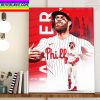 Philadelphia Phillies 5 Home Runs In Game 3 MLB World Series 2022 Home Decor Poster Canvas