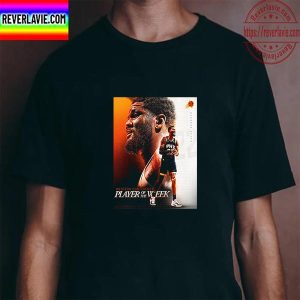 Phoenix Suns Deandre Ayton Western Conference Player Of The Week Unisex T-Shirt