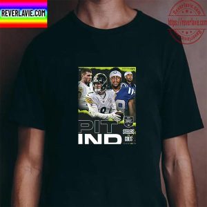 Pittsburgh Steelers Vs Indianapolis Colts In Monday Night Football NFL Unisex T-Shirt