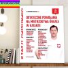 Poland 2022 FIFA World Cup Squad Home Decor Poster Canvas