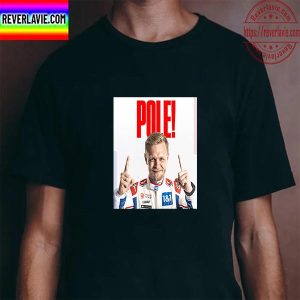 Pole Brazil GP Kevin Magnussen Haas F1 Team Unisex T-Shirt