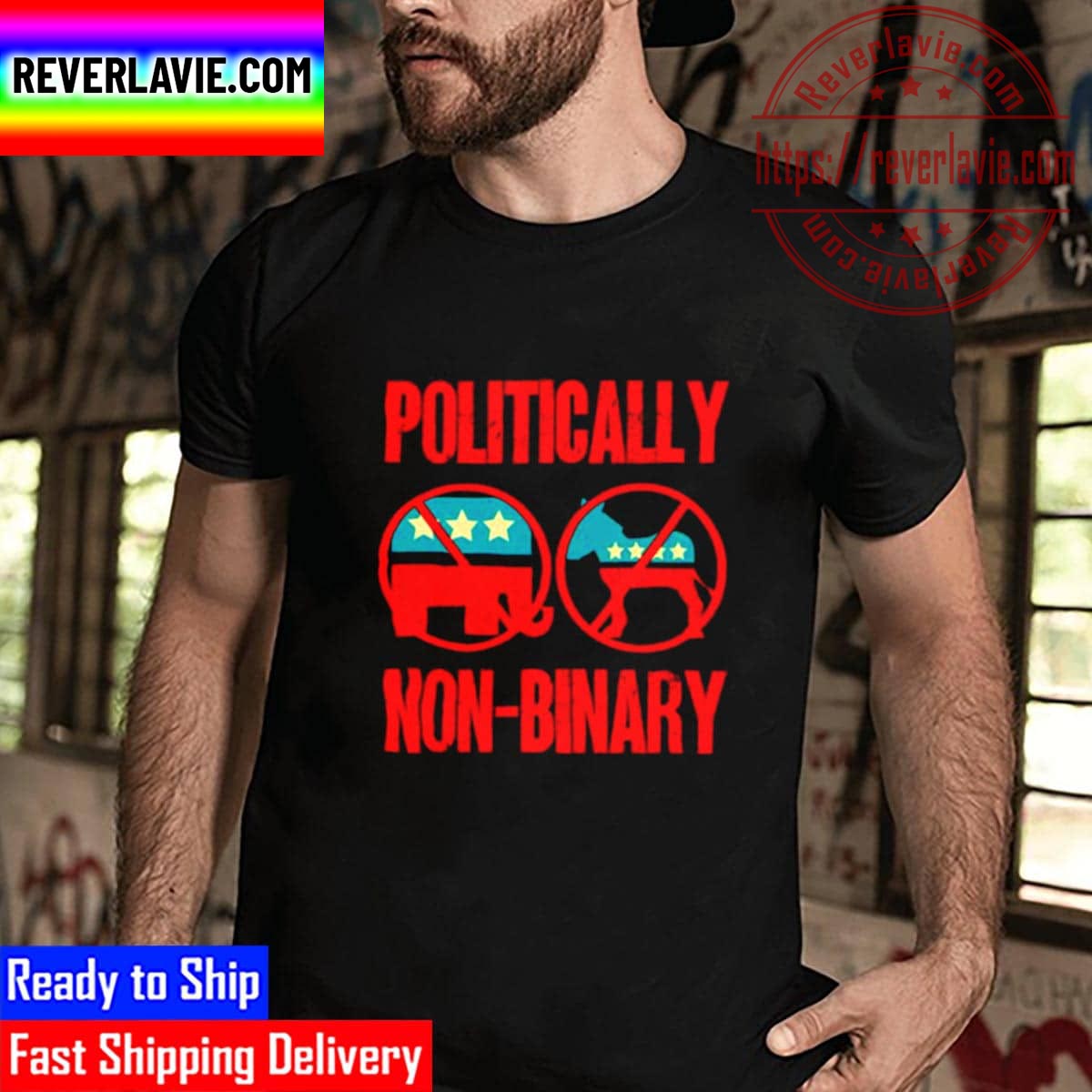 Politically Non Binary Unisex T-Shirt Politically Non Binary Unisex T-Shirt