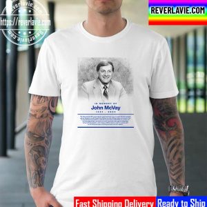 RIP John McVay 1931 2022 Thank You For The Memories Unisex T-Shirt