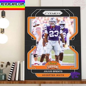 Reese’s Senior Bowl DB Julius Brents Accepted Invite Home Decor Poster Canvas