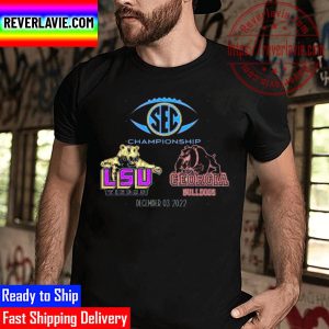 SEC Championship Game LSU Tigers Vs Georgia Bulldogs December 3 2022 Unisex T-Shirt