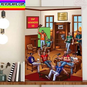 SNF Winner X2 And SNF Winner’s Club X2 Home Decor Poster Canvas