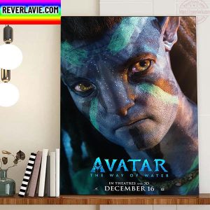Sam Worthington As Jake Sully In Avatar The Way Of Water Home Decor Poster Canvas