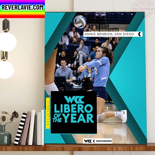 San Diego Volleyball Annie Benbow WCC Libero Of The Year Home Decor Poster Canvas San Diego Volleyball Annie Benbow WCC Libero Of The Year Home Decor Poster Canvas