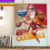 PFF College 2023 NFL Mock Draft Home Decor Poster Canvas