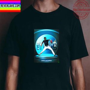 Sandy Alcantara Miami Marlins 2022 NL CY Young Award Winner Unisex T-Shirt