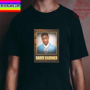 Sauce Gardner Is The 2022 Midseason Defensive Rookie Of The Year Unisex T-Shirt