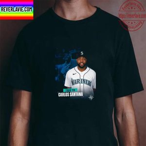 Seattle Mariners Thank You Carlos Santana Best Of Luck In Pittsburgh Unisex T-Shirt