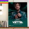 Sebastian Vettel F1 Driver Of The Day In Abu Dhabi GP Home Decor Poster Canvas