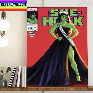 She Hulk 2022 8 Marvel New Comic Home Decor Poster Canvas