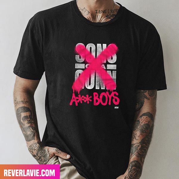 Sons Of A Gunn Ass Boy WWE Style T-Shirt Sons Of A Gunn Ass Boy WWE Style T-Shirt