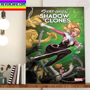 Spider Gwen Shadow Clones Home Decor Poster Canvas