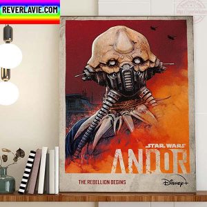 Star Wars Andor Two Tubes Character Poster Home Decor Poster Canvas
