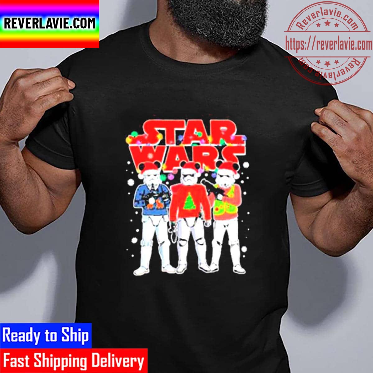 Star Wars Xmas Lights Christmas 2022 Unisex T-Shirt Star Wars Xmas Lights Christmas 2022 Unisex T-Shirt