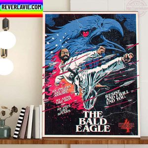 Stranger Things 4 The Bald Eagle Home Decor Poster Canvas