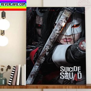 Suicide Squad The Ayer Cut Home Decor Poster Canvas