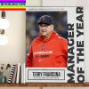Terry Francona Cleveland Guardians Is AL Manager Of The Year 2022 Home Decor Poster Canvas