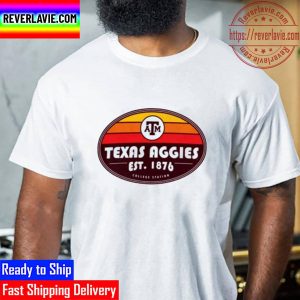 Texas A&M Aggies Est 1876 College Station Unisex T-Shirt