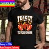 Thanksgiving Turkey And Touchdowns Football Unisex T-Shirt