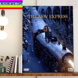 The AEW Express Home Decor Poster Canvas