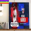 The Atlanta Braves Michael Harris II Is 2022 NL Rookie Of The Year Home Decor Poster Canvas
