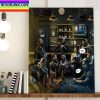 Virginia Cavaliers Happy Thanksgiving Home Decor Poster Canvas