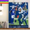 The Indianapolis Colts Yannick Ngakoue Reliable Player Of The Game Home Decor Poster Canvas