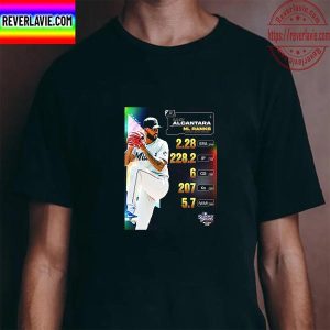 The Miami Marlins Sandy Alcantara NL Ranks Unisex T-Shirt