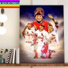 The St Louis Cardinals Paul Goldschmidt Is The 2022 NL Hank Aaron Award Winner Home Decor Poster Canvas