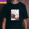 Tom Brady 100K Career Passing Yards In NFL History Unisex T-Shirt