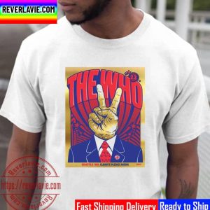 The Who Seattle 2022 Gold Variant Poster Unisex T-Shirt